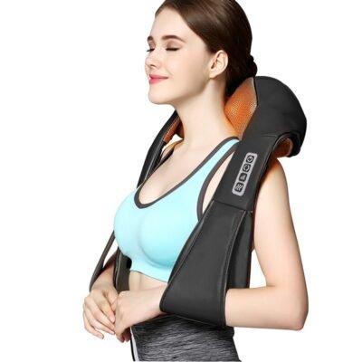 Electric cervical spine massager