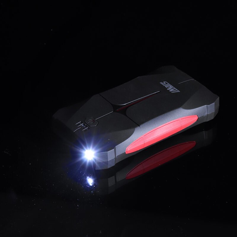 iMars Portable Car Jump Starter 1000A 13800mAh Powerbank Emergency Battery Booster Waterproof with LED Flashlight USB Port
