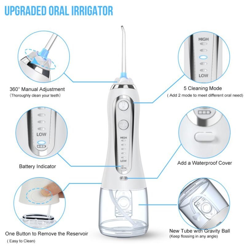 Portable Oral Irrigator Cleaner