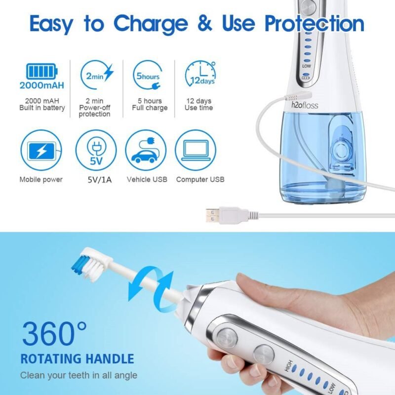 Portable Oral Irrigator Cleaner